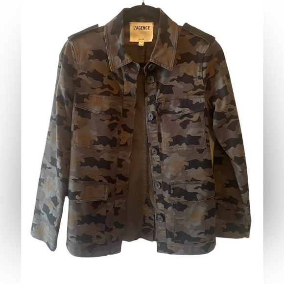 L'AGENCE Cromwell Military jacket - Picture 7 of 15